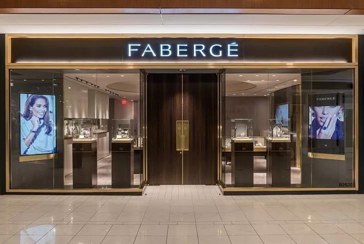 看奢侈品珠宝品牌法贝热Fabergé是如何把珠宝店设计做到极致的？