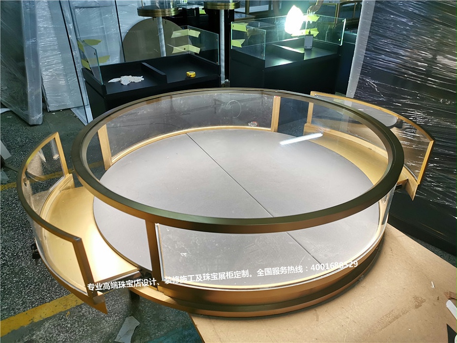 圆形珠宝展柜