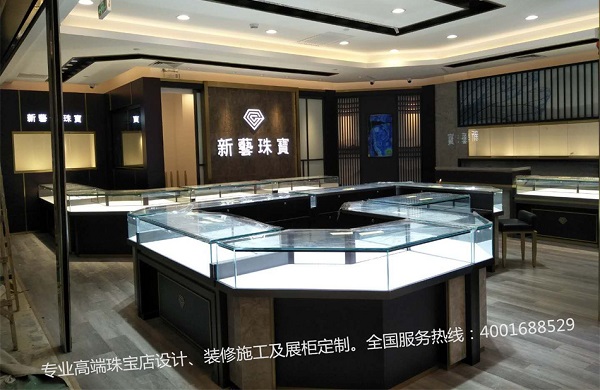 汕尾新艺珠宝90平方珠宝店