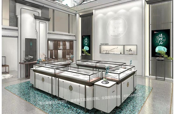 湖北70平绿松石珠宝店