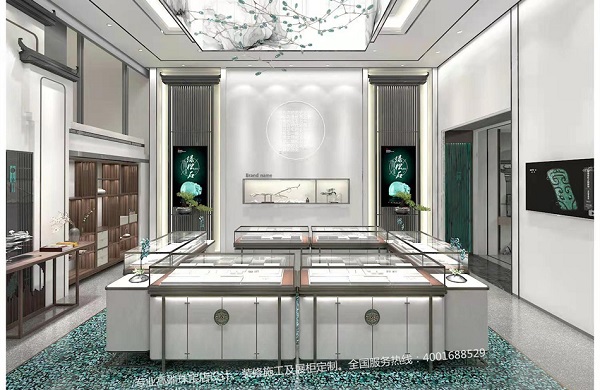 湖北70平绿松石珠宝店