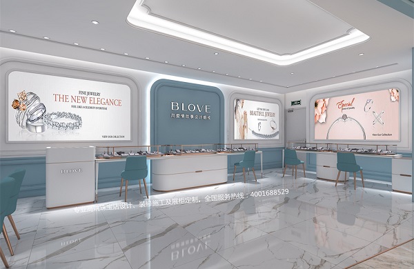 BLOVE珠宝店设计|清新梦幻风