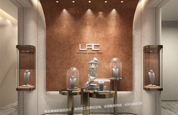 LAC珠宝店设计|轻奢时尚风