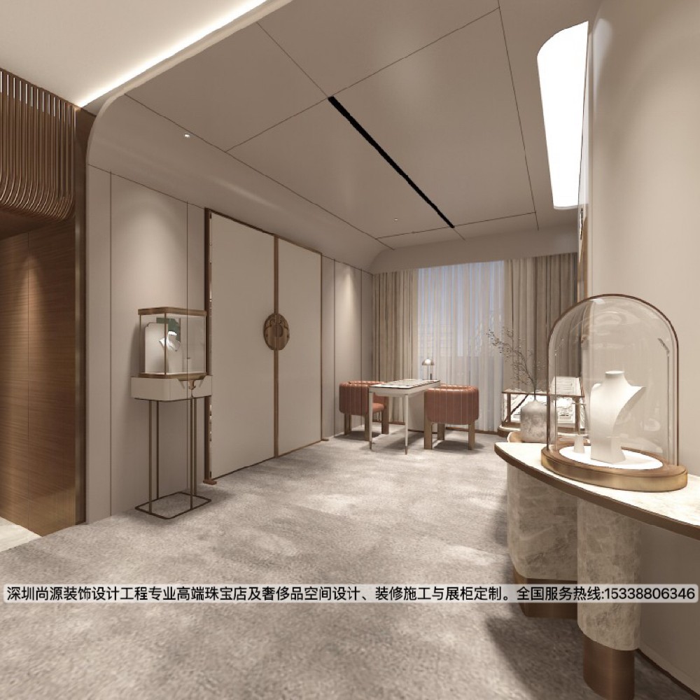 深圳珠宝店设计，空间设计细节说明