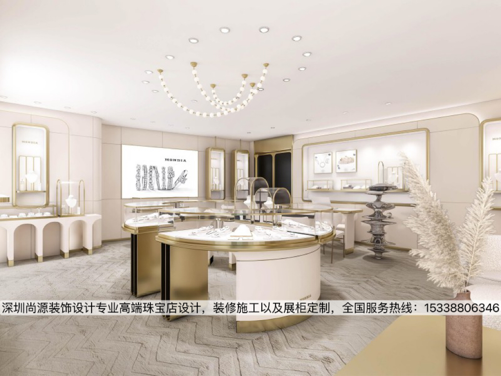 MONDIA珠宝店设计|清新明亮治愈风